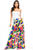 Multi-Color Palazzo Pants