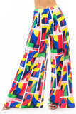 Multi-Color Palazzo Pants