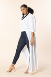 White High Low Top-Plus