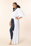 White High Low Top-Plus