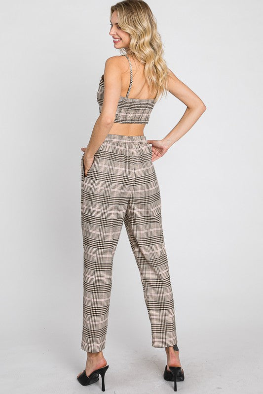 Plus Plaid 3 Piece Suit