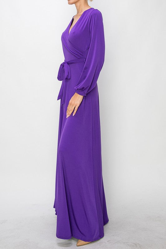 Purple Maxi Dress