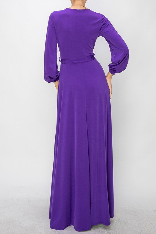 Purple Maxi Dress