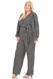 Houndstooth Jumpsuit