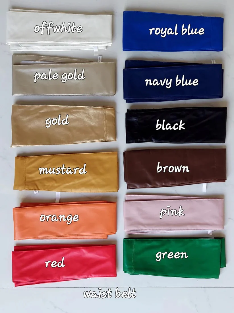 Kimono Belt Multiple Colors