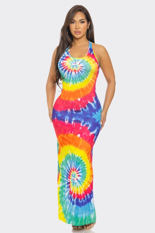 Tie Dye Racerback Dress