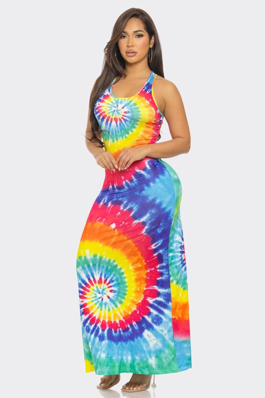 Tie Dye Racerback Dress