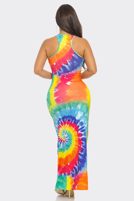 Tie Dye Racerback Dress