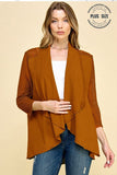 Rust Orange Jacket Mesh Sleeves
