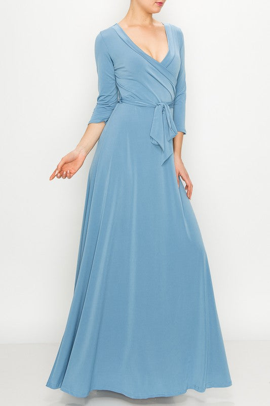 Blue Maxi Dress