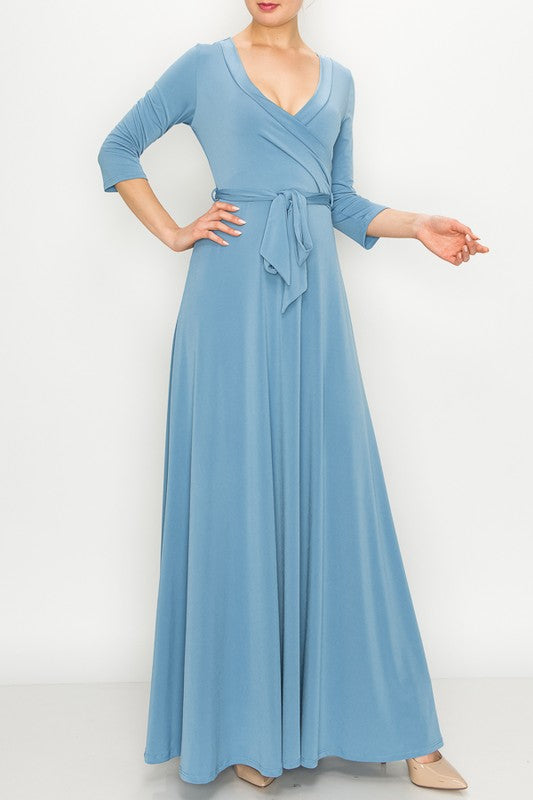 Blue Maxi Dress