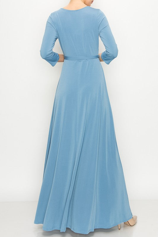 Blue Maxi Dress