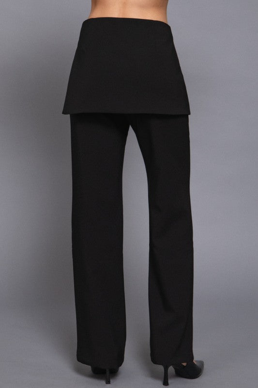 Dark Navy Skirt Pants