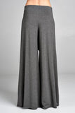 Gray Palazzo Pants- Plus