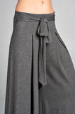 Gray Palazzo Pants- Plus