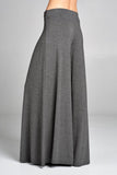 Gray Palazzo Pants- Plus