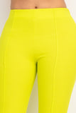 Neon Yellow Pant Suit