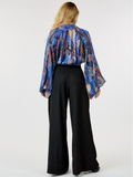 Black High Waist Wide Leg Pants