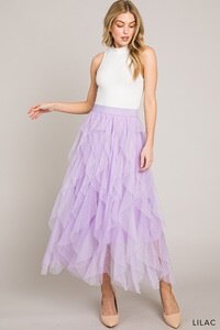 Lavender Tulle Skirt - Regular & Plus