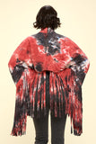 Fringe Tie Dye Top