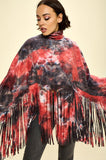 Fringe Tie Dye Top