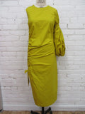 Mustard One Sleeve Dress