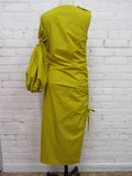 Mustard One Sleeve Dress