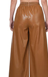 Carmel Faux Lather Pants Set